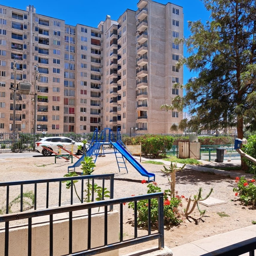Vista exterior del Condominio Alejandrina 2 en Copiapó